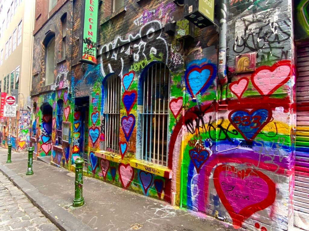 Street Art in der Hosier Lane