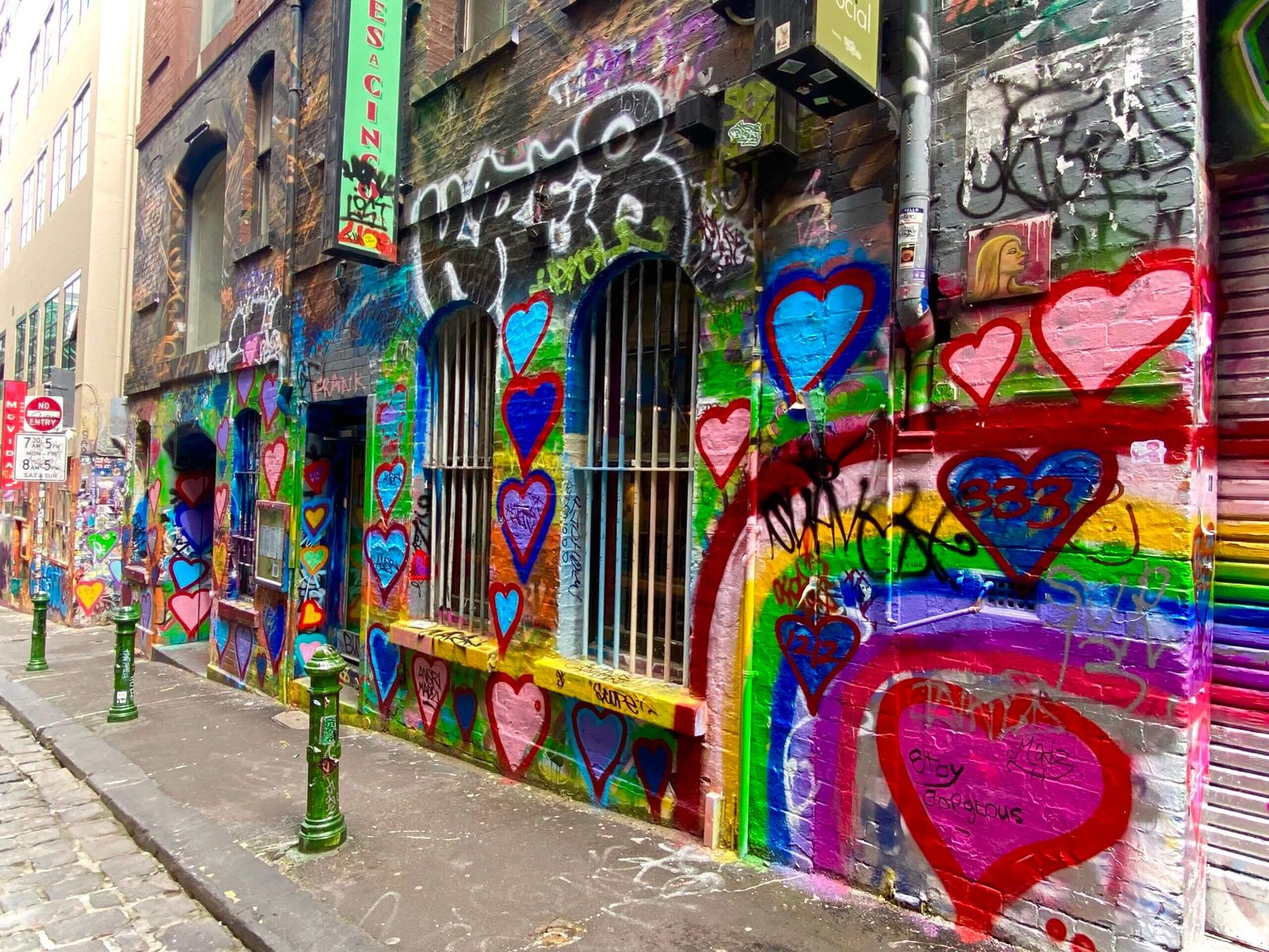 Street Art in der Hosier Lane