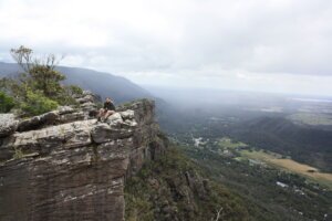 Blick von den Pinnacles im Grampians Nationalpark - Victoria