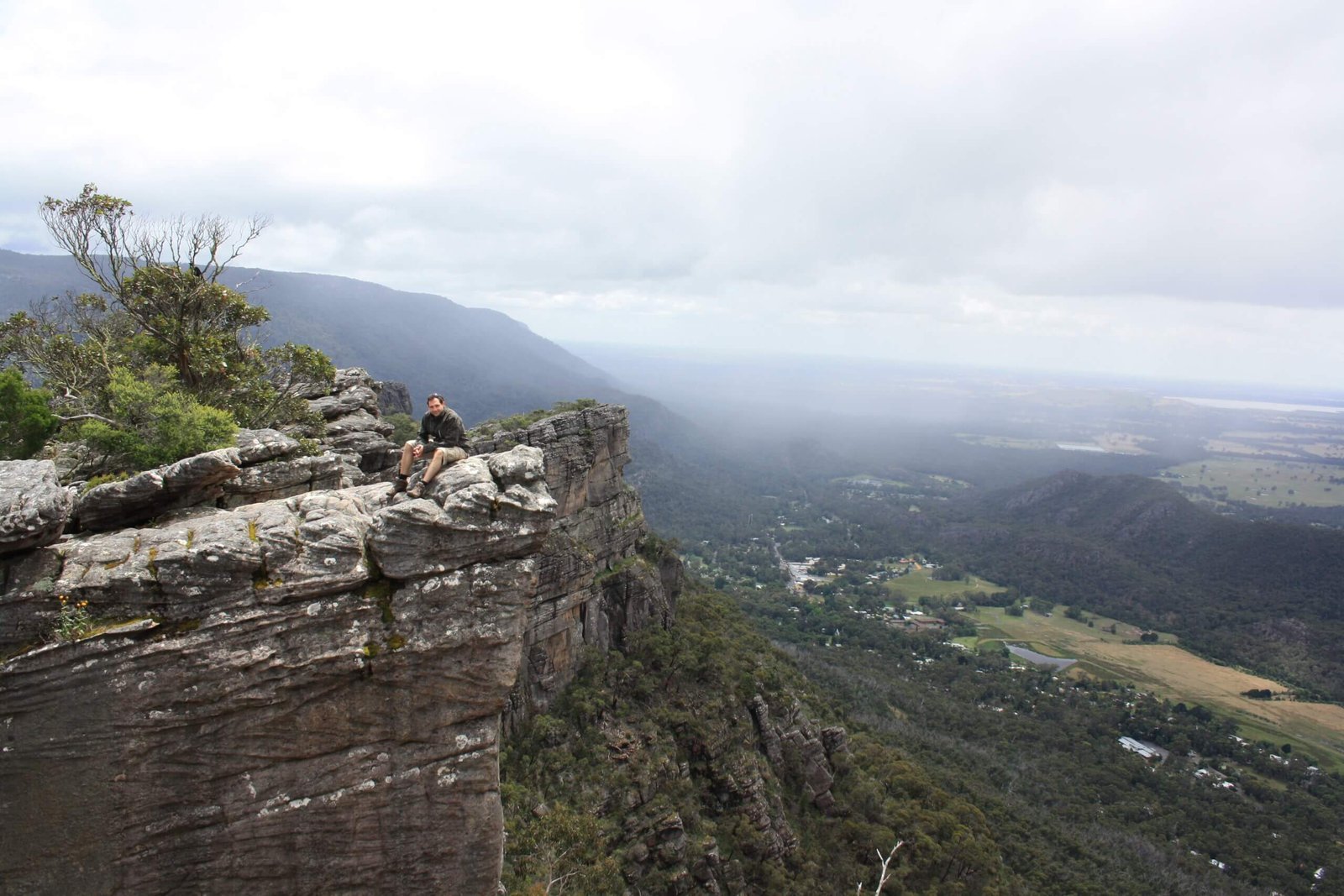 Blick von den Pinnacles im Grampians Nationalpark  - Victoria