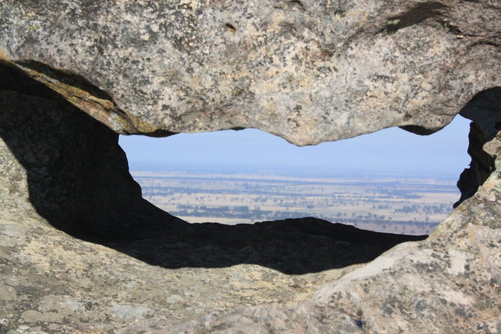 Mount Staphylton Aussicht