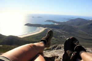 Entspannung nach der Wanderung zu Mt Oberon