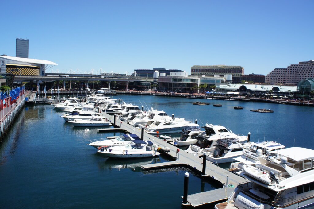 Top Sehenswürdigkeit in Sydney. Darling Harbour