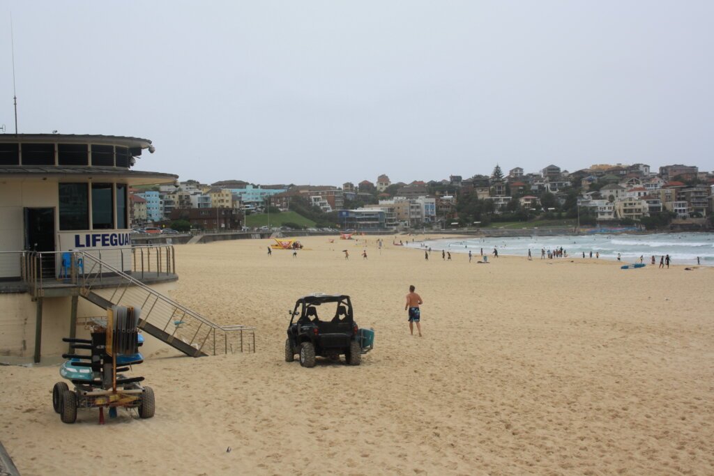 Bondy Beach - an einem Herbsttag auch mal verlassen