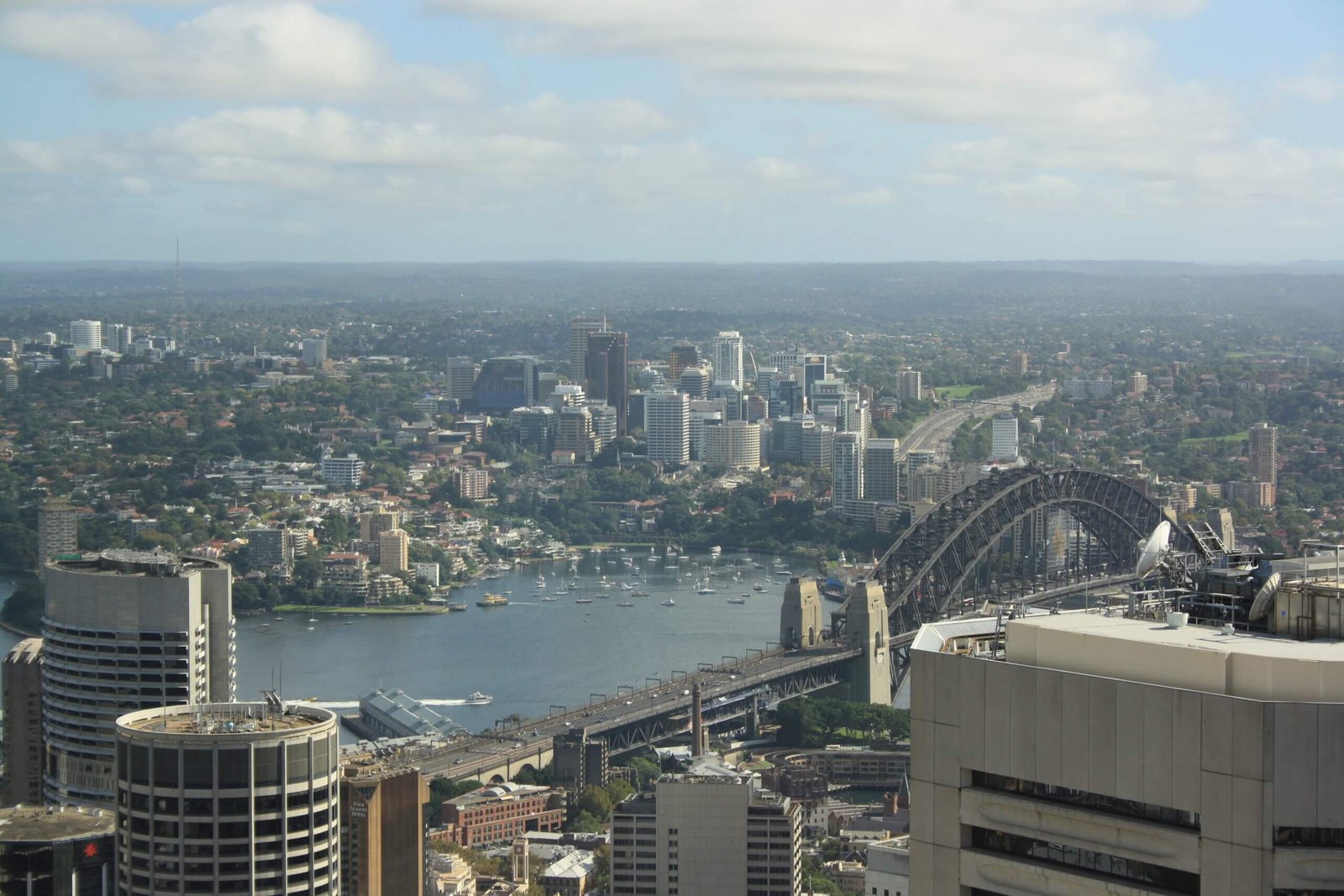 Bird View vom Eye Tower in Sydney
