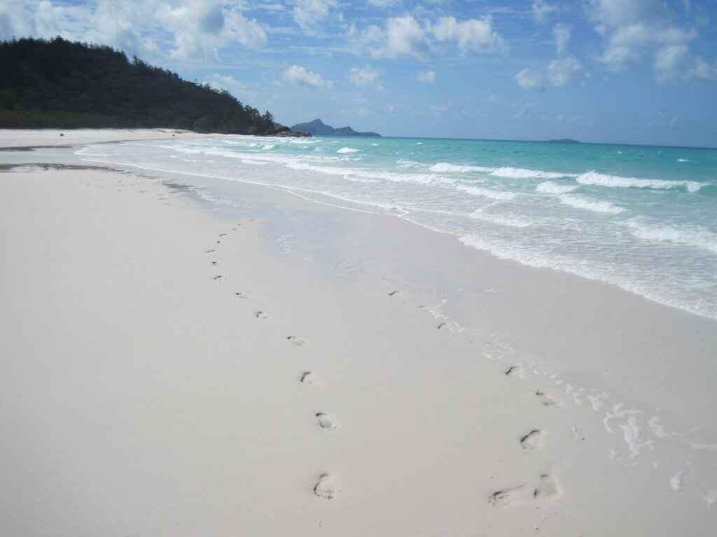 Whitehaven_Beach Weißer Sandstrand Whitehaven Beach Whitsunday Island