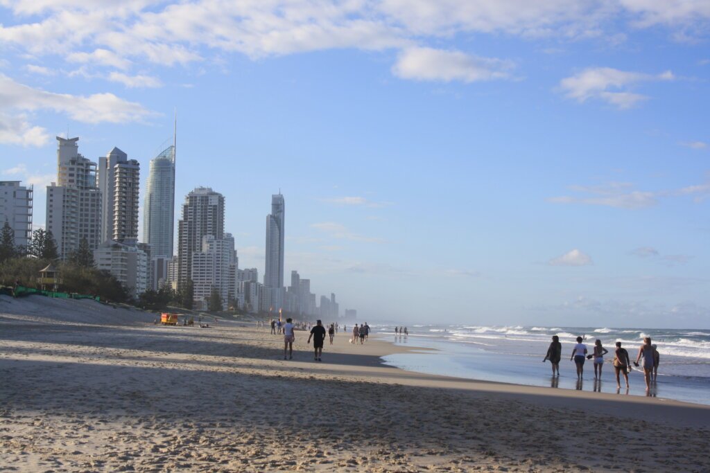 Gold_Coast_Surfer_Paradise Gold Coast Queensland Strand Hochhäuser