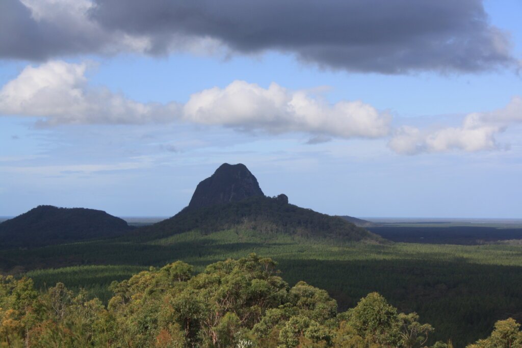 Glasshouse_mountains Glasshouse Mountains Queenaland Nähe Brisbane Vulkangestein