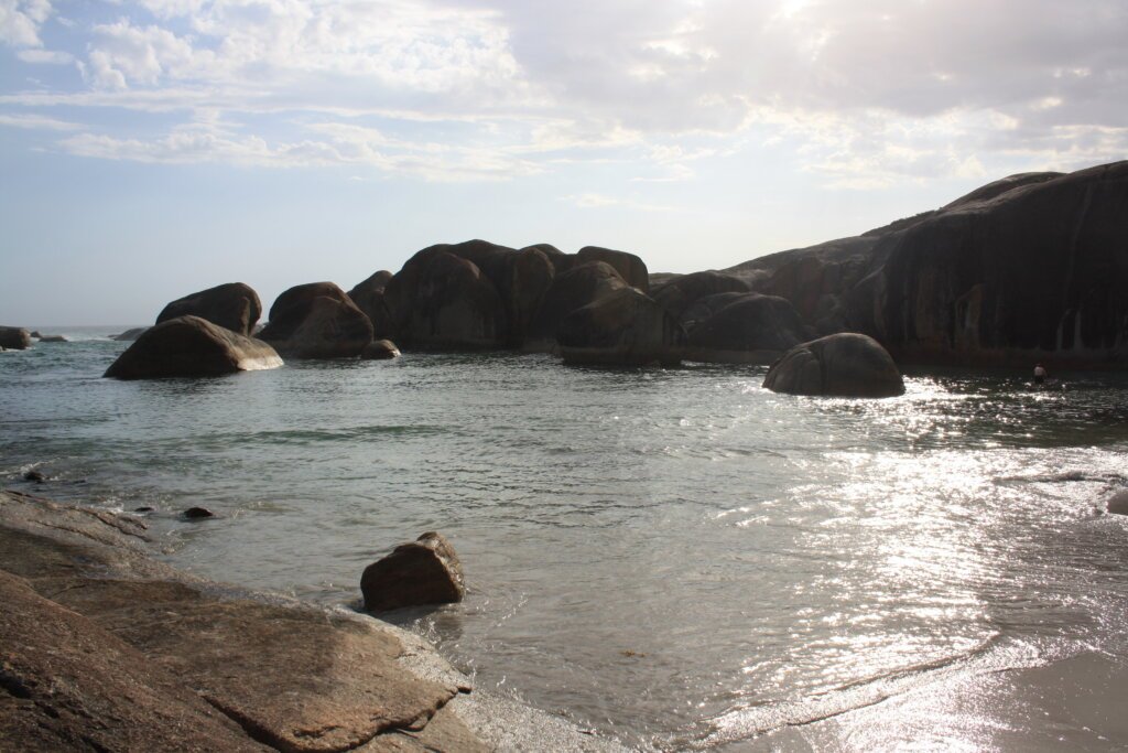 Elephant Rocks_vom Wasser Elephant Rocks vom Wasser